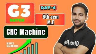 CNC Machines and Automation  G3 Batch  Day4 Bteup Exam 2024  Polytechnic 6th Semester gtechpoly [upl. by Zoeller688]