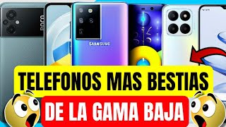 Los MEJORES MOVILES mas BESTIAS de Gama Baja en 2023 [upl. by Slater]