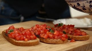 İtalyan Usulü Bruschetta Tarifi [upl. by Siriso]