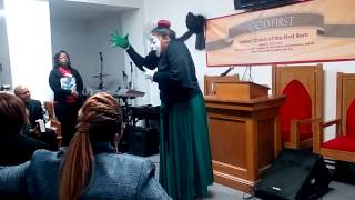 We Shall Behold Him by Vickie Winans  Mime by Anointed Movement Power Pack March 8 2015 [upl. by Nnorahs]