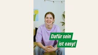 Dafür sein ist easy 🗳 [upl. by Aw]