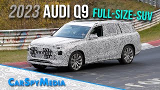 2023 Audi Q9 FullSizeSUV Prototype For China Spied Testing At The Nürburgring [upl. by Sager]