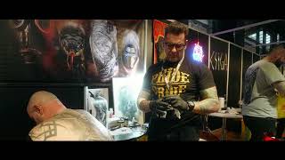 Suivez Niko Kustom dans la plus grande convention de Tatouage Mondial  Tattoo Planétarium 2024 ‼ [upl. by Nehr]