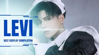 Best of Levi Ackerman cosplay compilation Attack on Titan [upl. by Riamu448]