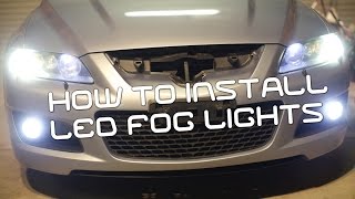 How to install LED Fog Lights [upl. by Yoong]