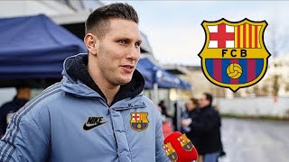 NIKLAS SULE ARRIVE À BARCELONE [upl. by Vladi]