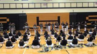 Perrysburg High School Band performing quotDrum Cadencequot [upl. by Anilahs571]