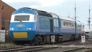 The second HST to Whitby The Whitby Jet [upl. by Olshausen220]