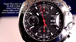 Tissot TRace Automatic Chronograph T0114141205100 Sapphire 100M 42MM [upl. by Llebpmac232]