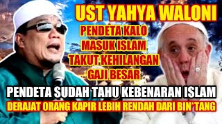 KERAS  Ustadz yahya waloni ternyata pendeta sudah tahu kebenaran agama islam tapi [upl. by Aihtnis]