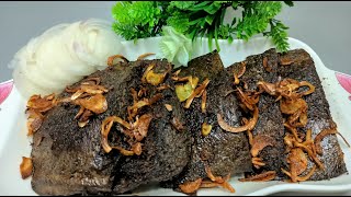 ঢাকার বিখ্যাত গরুর তিল্লির ভাজা বা ফ্রেইGorur Tilli Fry tilli fry recipe [upl. by Lisandra]