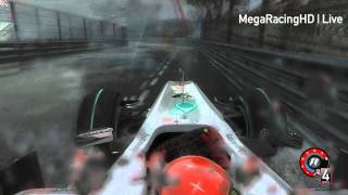 F1 2010  Schumacher Onboard Monaco [upl. by Tamarra]