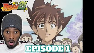 Eyeshield 21 Episode 1 Reaction [upl. by Enitsyrk]