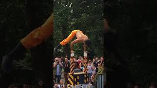 Acrobatic Performer At The Edinburgh Fringe [upl. by Neltiak596]