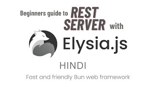 🚀 Easy REST API Development with Elysiajs A StepbyStep Guide for Beginners [upl. by Armando762]