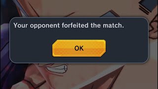 DragonballLegendsMrYour Opponent Forfeited the match🗿 [upl. by Thagard3]