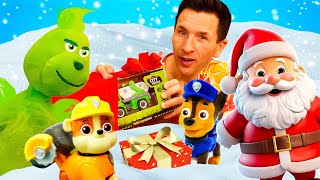 Le Grinch choisit des cadeaux pour la Pat Patrouille  Jouets pour les enfants [upl. by Sutsugua]