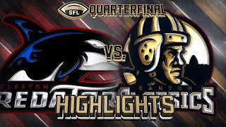 SFL HIGHLIGHTS Season 23 Quarterfinal  No 10 Charleston  No 1 Canton [upl. by Ky]