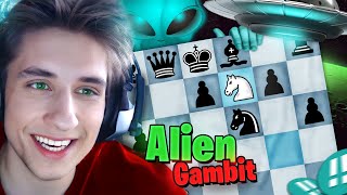 The Gambit That Shocked The Chess World  Alien Gambit 👽 [upl. by Drarreg]