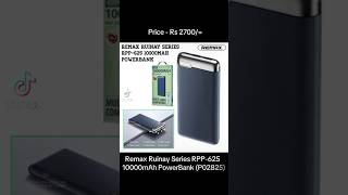 Remax Ruinay Series RPP625 10000mAh PowerBank P02825 [upl. by Aim330]