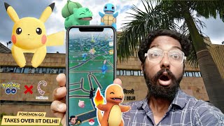 Pokémon Go Takes over IIT Delhi NEW Pokemon Go Event in India [upl. by Neraj]