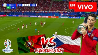 🔴 PORTUGAL 2  1 REPÚBLICA CHECA PARTIDO EN VIVO  EUROCOPA 2024 EN DIRECTO  NOTICIAS DEL VERDE TV [upl. by Macrae651]