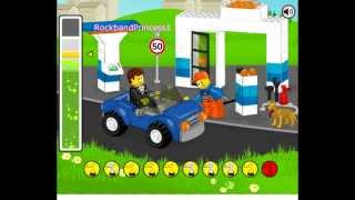 Play Free Lego Gas Station Game  Lego Games To Play [upl. by Aciretal781]