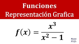 Estudio y representación gráfica de funciones Función racional asintotas verticales oblicua [upl. by Bevin]