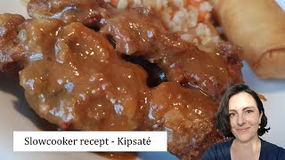 Slowcooker recept  Kipsaté  NLBE  Plezier in de Keuken [upl. by Hinman110]