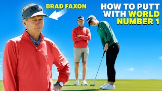 My Lesson From The Best Putting Coach In The World Brad Faxon W Iona [upl. by Llechtim]