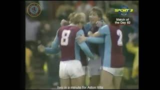 Aston Villa 4 Tottenham Hotspur 0  Div1  30th Oct 1982 [upl. by Reidar507]