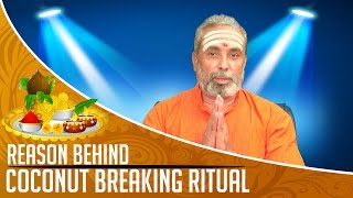 Reason Behind Coconut Breaking Ritual  Vision Time Devotional [upl. by Enyedy]