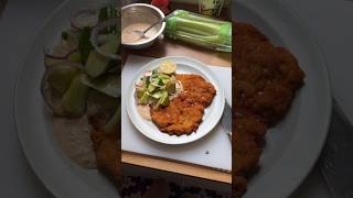 viralshorts chicken milanese with kimchi ranch tastekitchen mykitchenrules [upl. by Nnep]