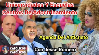 😱 Centro De ADOCTRINAMIENTO Para La Agenda Del ANTICRISTO Jesse Romero y Luis Román Voto CATÓLICO [upl. by Anirda650]