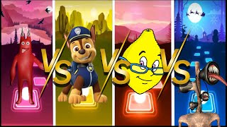 Banban 🆚 Paw Patriol 🆚 Mrs Lemon 🆚 Siran Head 🎶 Who Is Best [upl. by Ailimaj235]