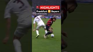 HIGHLIGHTS ⚽️ Historic WIN against Bayern • Frankfurt 🆚 FC Bayern [upl. by Irtimd]