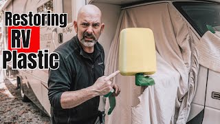 HOW TO RESTORE RV YELLOWING PLASTIC [upl. by Alejo267]