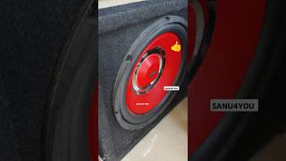 bass testing time magnetz subwoofer 100w 12quot carstereo speakerconationshorts shortvideo [upl. by Radman]