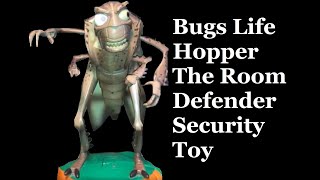 Hopper 15quot Talking Motion Sensor Room Guard Alarm Toy DISNEY PIXAR A BUGS LIFE [upl. by Aicenad]