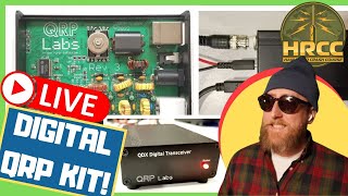 QRPLabs QDX Digital Ham Radio Kit Build and Use  HowTo [upl. by Hadik731]