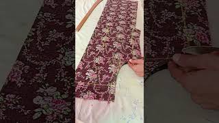 Kameez ke kandhe ki cuttingyoutubeshorts sewingpatterns sewingtutorials youtubevideo [upl. by Brittne948]