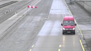 MercedesBenz Sprinter Crosswind Assist [upl. by Zulaledairam]