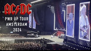 ACDC 5 june 2024 Amsterdam Johan Cruijff Arena [upl. by Raviv]