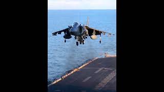 AV8B Harrier Landing [upl. by Munmro]