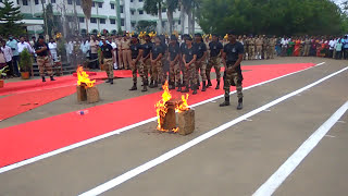 CISF person performed krav maga Madurai [upl. by Liddie141]