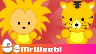 Kenya Where Can You See Lions  animated music video  MrWeebl [upl. by Neumark]