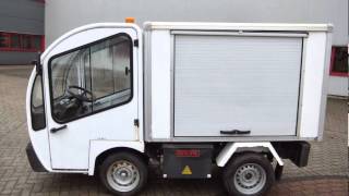 774428 GOUPIL G31 ELECTRIC UTILITY VEHICLE UTV BOX VAN 012007 WHITE [upl. by Neraj710]