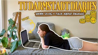 working day as a TU Darmstadt student  talk about finance [upl. by Rosecan]