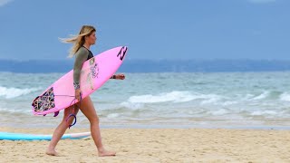 THE GIRLS OF SURFING  HOLLY DAZE COFFEY [upl. by Dobbins]