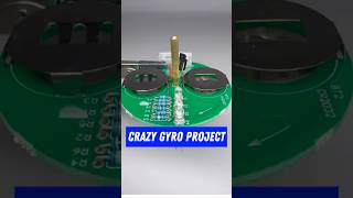 Amazing Gyro LED Lantern Project with Round PCB electronics arduino pcb engineering [upl. by Ailito856]